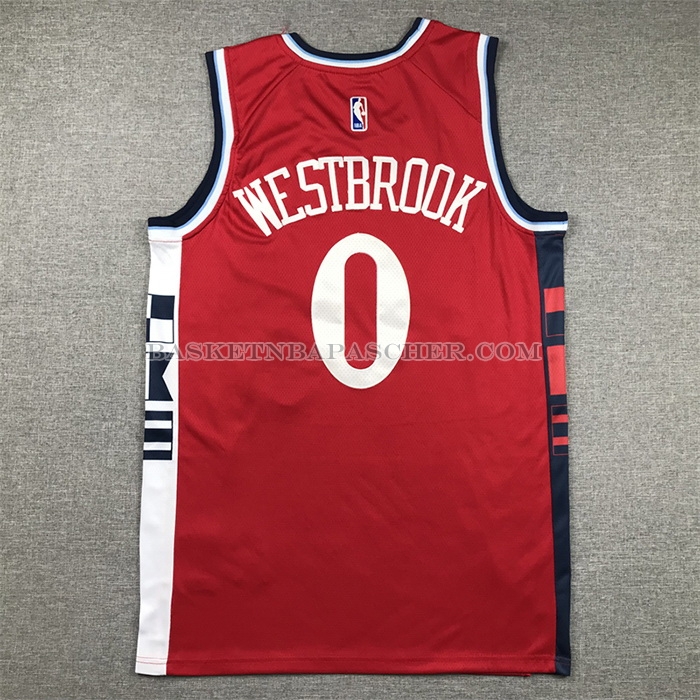 Maillot Los Angeles Clippers Russell Westbrook NO 0 Statement 2024-25 Rouge